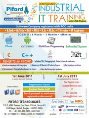 Industrial Training in Emerging Technologies