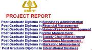 IMT Ghaziabad project report Bussiness Administration