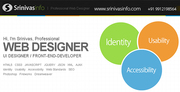 Freelance Web Designer,  Web Developer Hyderabad,  Website design india