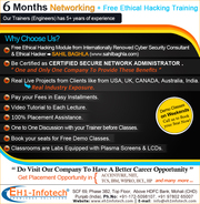 6 Months Networking Training in Chandigarh