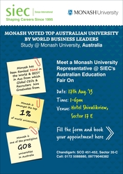 Australian Education Fair At SIEC