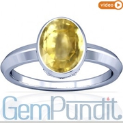 Yellow Sapphire Rings Online for Shopping 