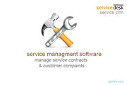 Manage Service Contracts and Complaints in ServiceDesk Software
