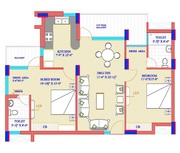 3bhk Flat in Sunny Heights Sec-125