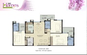 3 BHK 1810sq ft flats in Mohali