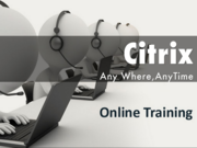 VMware,  Citrix,  Windows online training in chennai