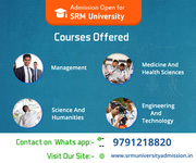 Admissions Open in SRM University for 2015 Batch