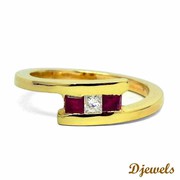 In The Best Price| Diamond Ring | In Hallmarked Gold
