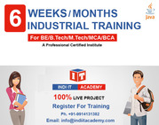 6 months java industrial training in Chandigarh