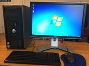 Dell Gaming pc with dell monitor 1gb ram 2tb hard, 