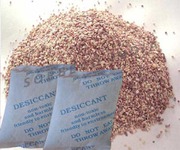 Clay Desiccant Packets for control of moisture in the sealed container