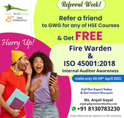 Referral Week Offer On HSE Courses