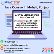 Best Java Course Institute In Mohali,  Punjab – Quastech