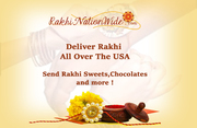 Send Only Rakhi to The USA - Hassle-Free Delivery Nationwide!