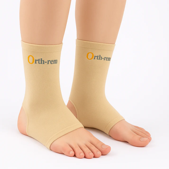 Ankle Stabilizer Foot Sleeve Pair for Daily Support & Comfort